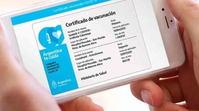covid certificado